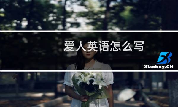 爱人英语怎么写