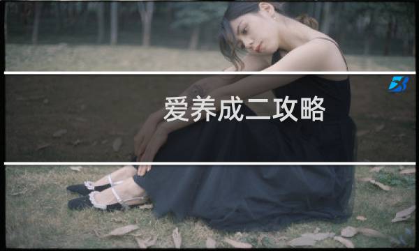 爱养成二攻略.