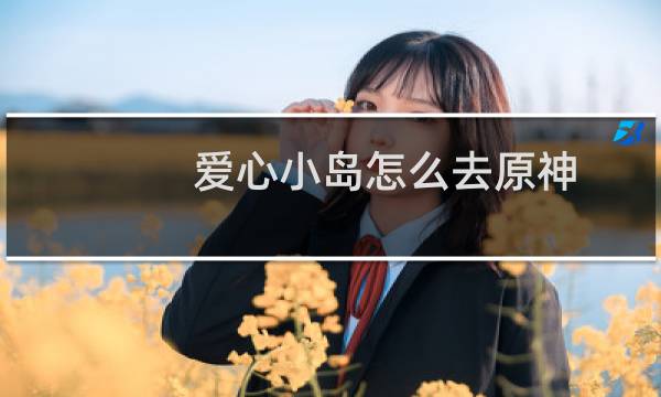 爱心小岛怎么去原神