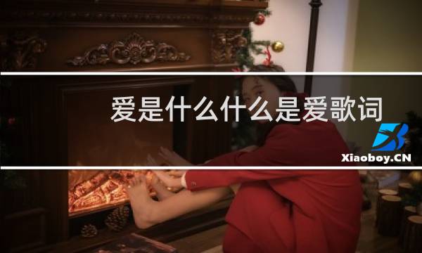 爱是什么什么是爱歌词