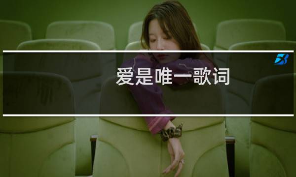 爱是唯一歌词