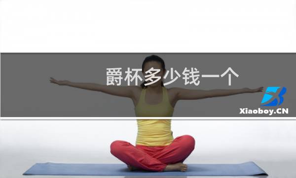 爵杯多少钱一个