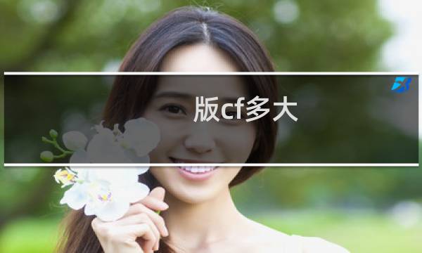 版cf多大