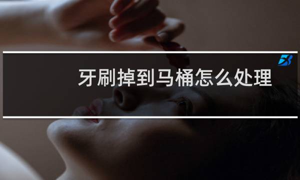 牙刷掉到马桶怎么处理