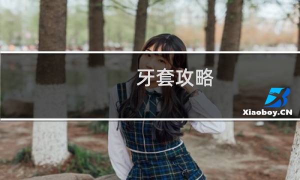 牙套攻略