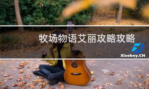 牧场物语艾丽攻略攻略