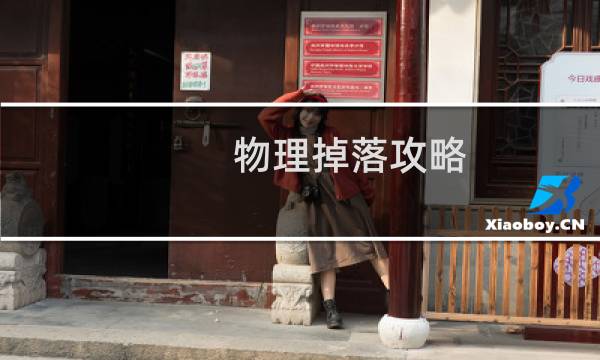 物理掉落攻略