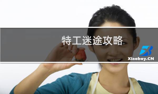 特工迷途攻略