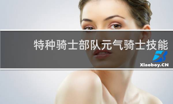 特种骑士部队元气骑士技能