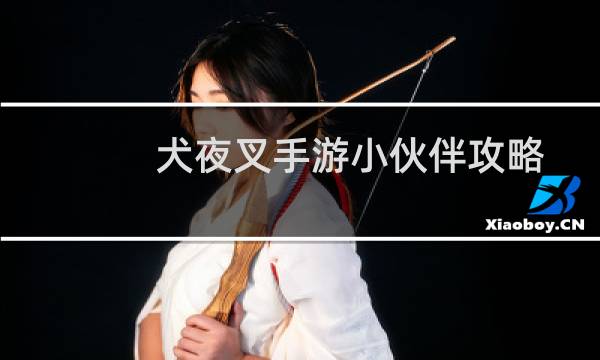 犬夜叉手游小伙伴攻略