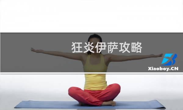 狂炎伊萨攻略