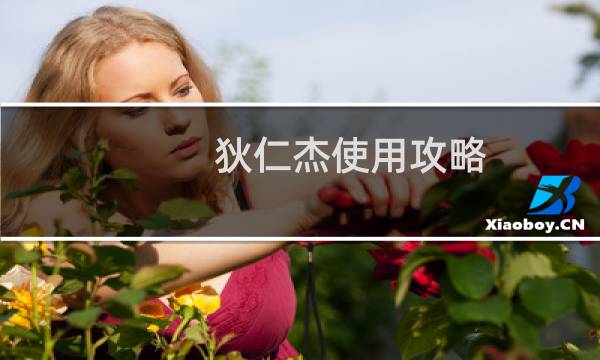 狄仁杰使用攻略