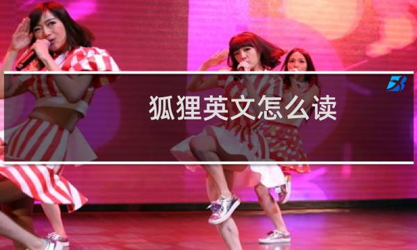 狐狸英文怎么读