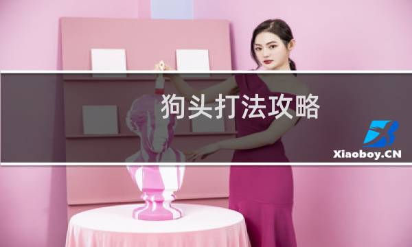 狗头打法攻略