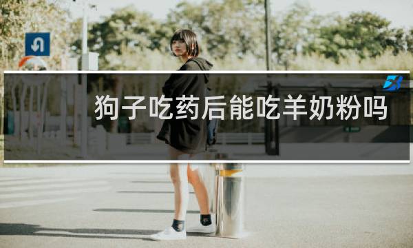 狗子吃药后能吃羊奶粉吗