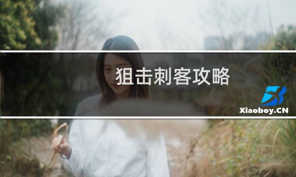 狙击刺客攻略