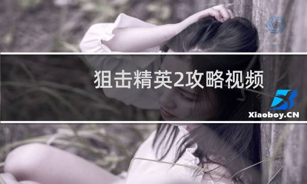 狙击精英2攻略视频
