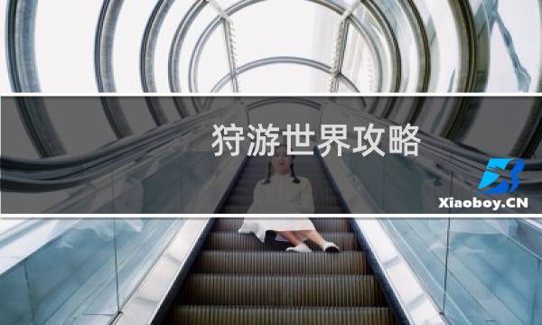 狩游世界攻略