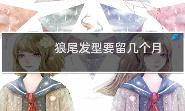 狼尾发型要留几个月