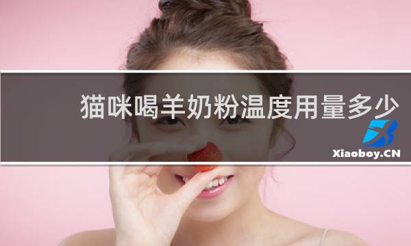 猫咪喝羊奶粉温度用量多少