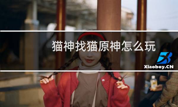 猫神找猫原神怎么玩