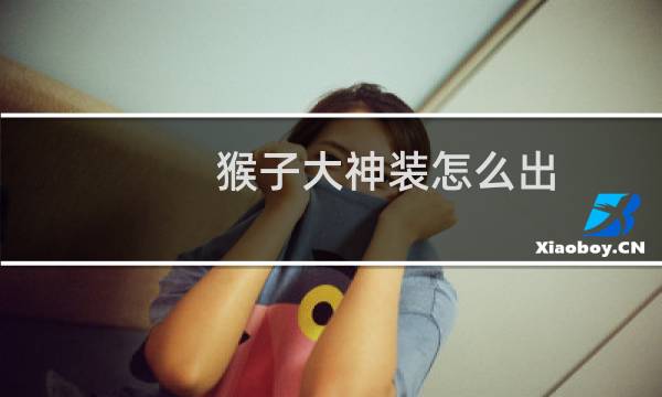 猴子大神装怎么出