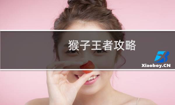 猴子王者攻略