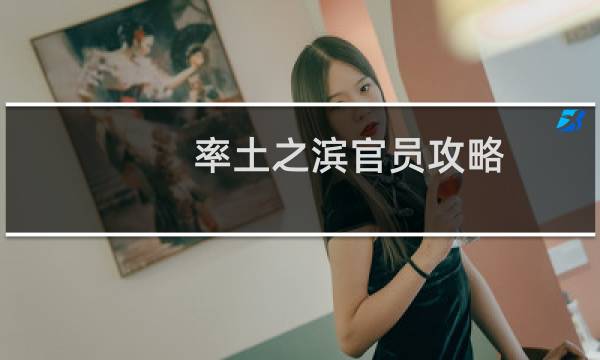 率土之滨官员攻略