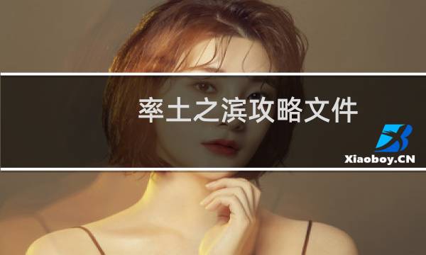 率土之滨攻略文件