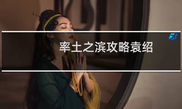率土之滨攻略袁绍