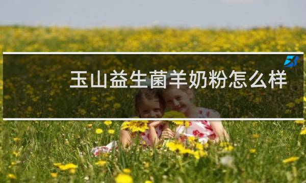 玉山益生菌羊奶粉怎么样