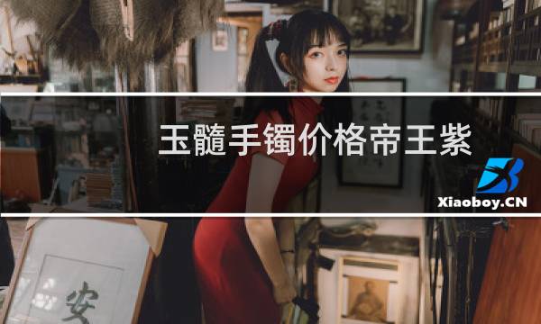 玉髓手镯价格帝王紫