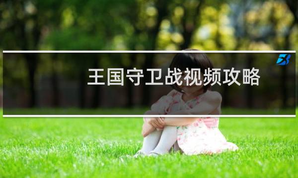 王国守卫战视频攻略
