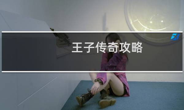 王子传奇攻略