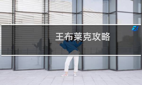 王布莱克攻略