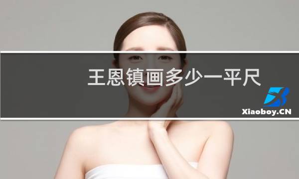 王恩镇画多少一平尺