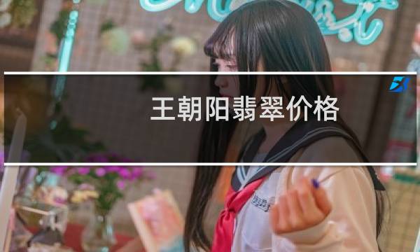 王朝阳翡翠价格