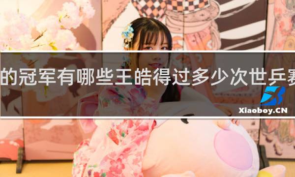 王皓的冠军有哪些王皓得过多少次世乒赛男单冠军