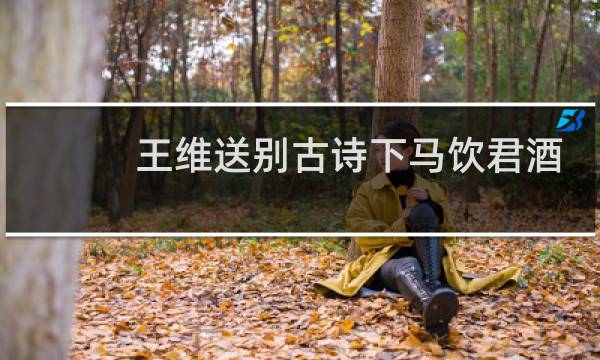 王维送别古诗下马饮君酒