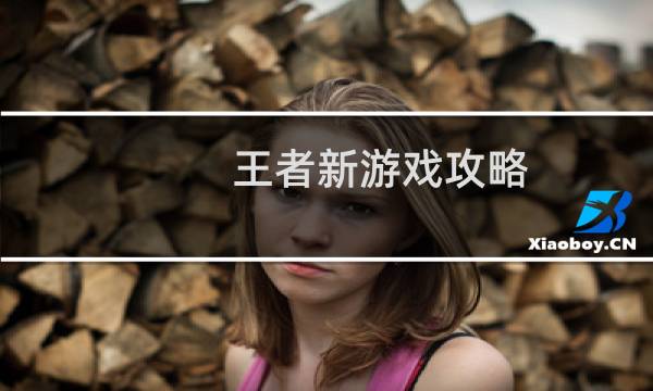 王者新游戏攻略