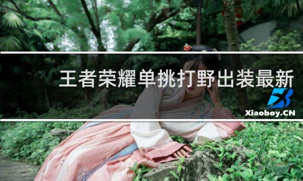 王者荣耀单挑打野出装最新