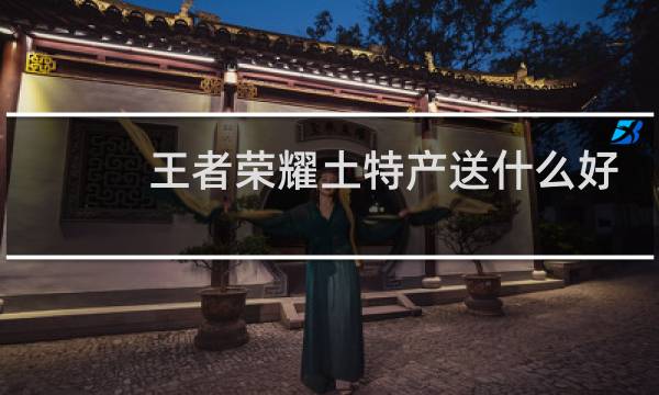 王者荣耀土特产送什么好