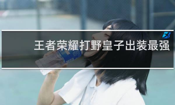 王者荣耀打野皇子出装最强