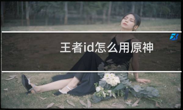 王者id怎么用原神