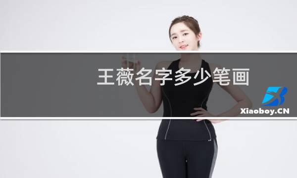 王薇名字多少笔画
