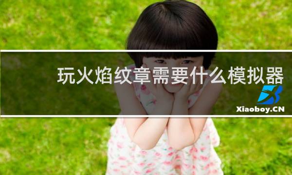 玩火焰纹章需要什么模拟器