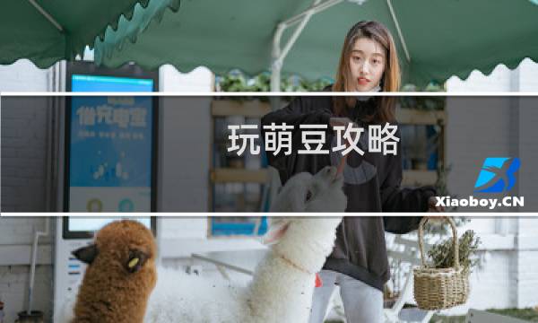 玩萌豆攻略