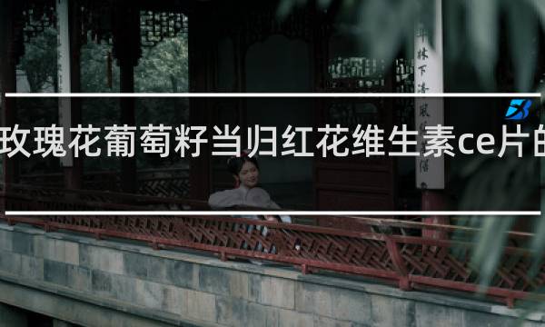 玫瑰花葡萄籽当归红花维生素ce片的功效