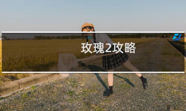 玫瑰2攻略