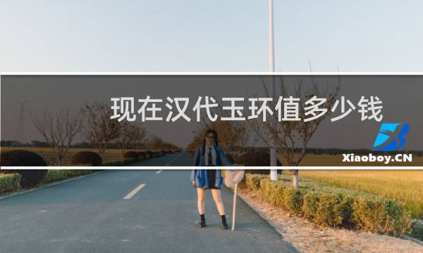现在汉代玉环值多少钱